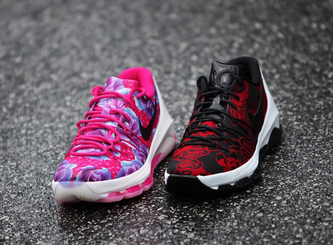 Red Floral KD 8 EXT