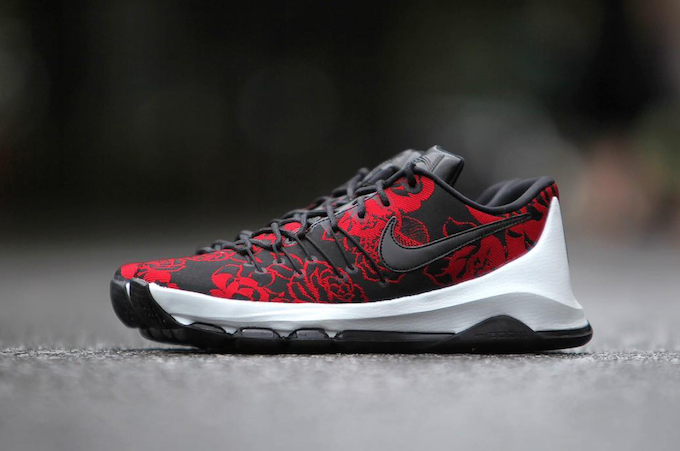 Red Floral KD 8 EXT