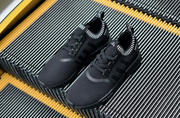 adidas NMD R1 Primeknit Triple Black