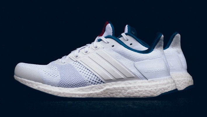adidas Ultra Boost ST White Blue Red