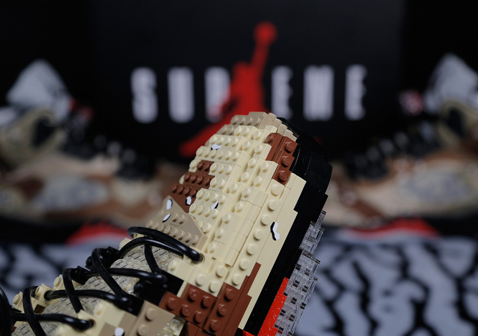 Supreme Air Jordan 5 Lego