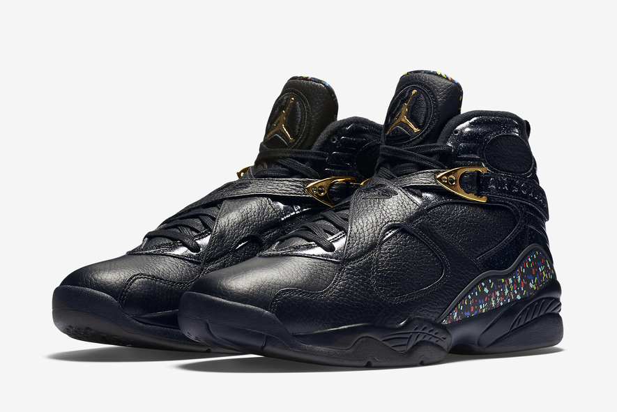 black and gold 8s