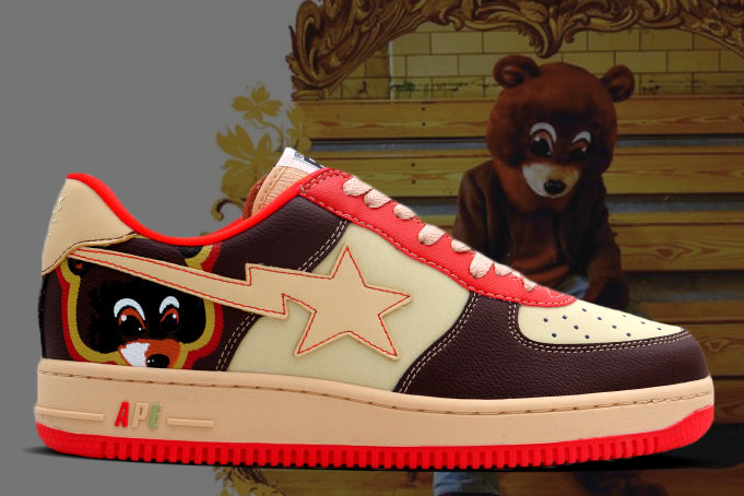 A Bathing Ape Kanye West College Dropout