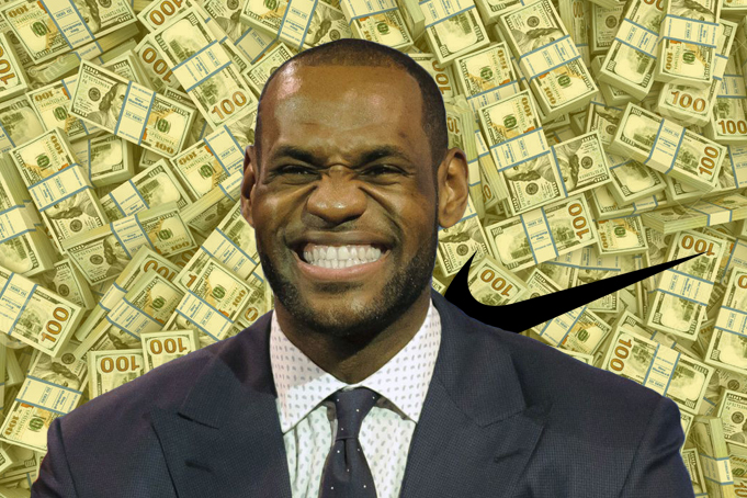 LeBron James 1 Billion Nike Deal - nike 
