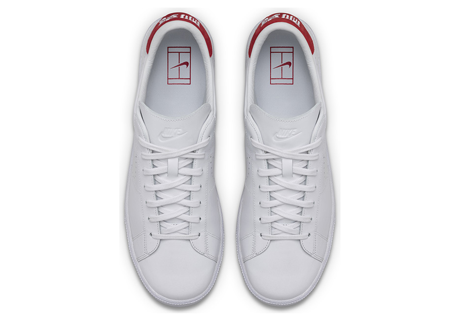 Nai Ke Nike Tennis Classic White Red