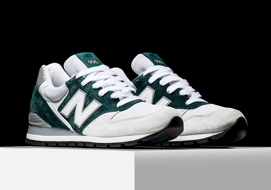 New Balance 996 Explore By Air White Emerald