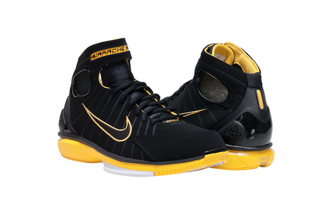 Nike Huarache 2K4 Black Yellow
