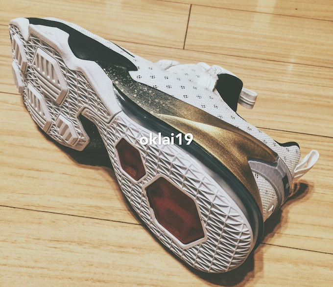 Nike LeBron 13 Low Olympic Gold Medal