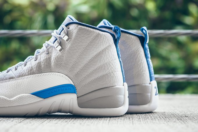 Air Jordan 12 Grey University Blue Release Date - Sneaker Bar Detroit