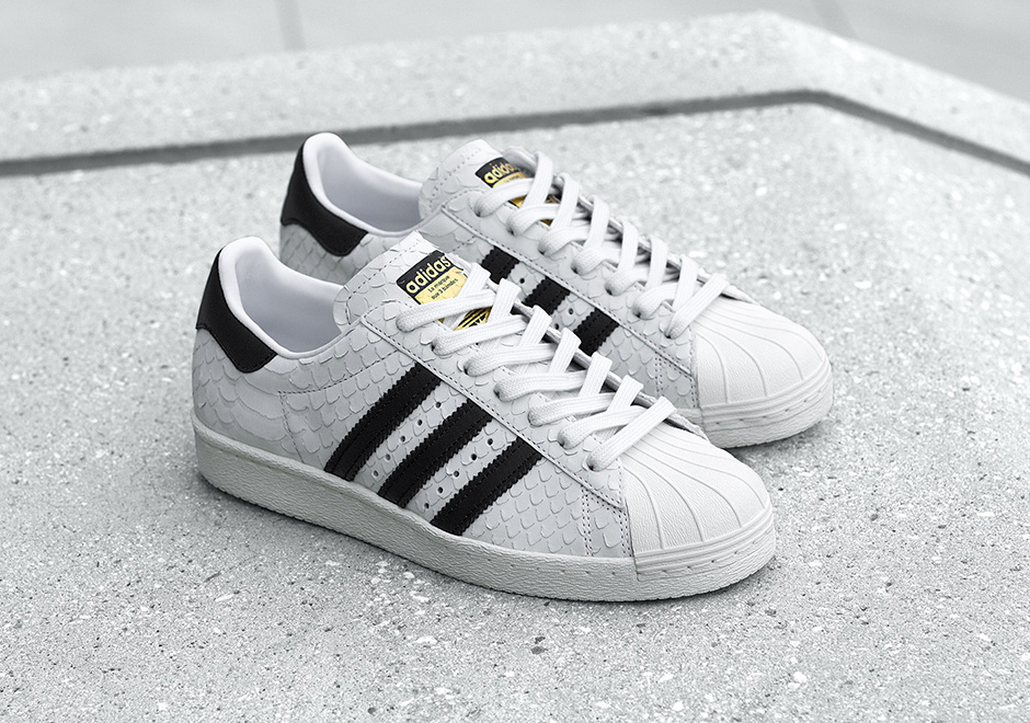 adidas superstar womens black and white sale