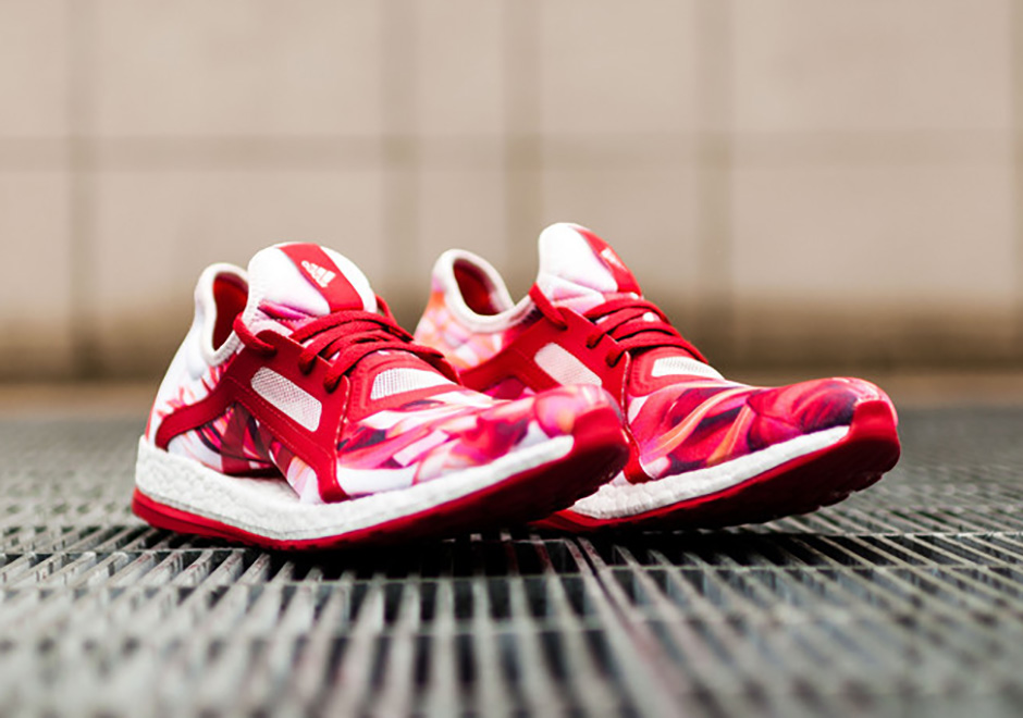 adidas pure boost red