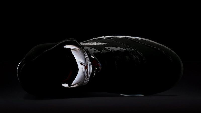 Air Jordan 5 Retro OG Black Metallic Silver Nike Air 2016 Release Date