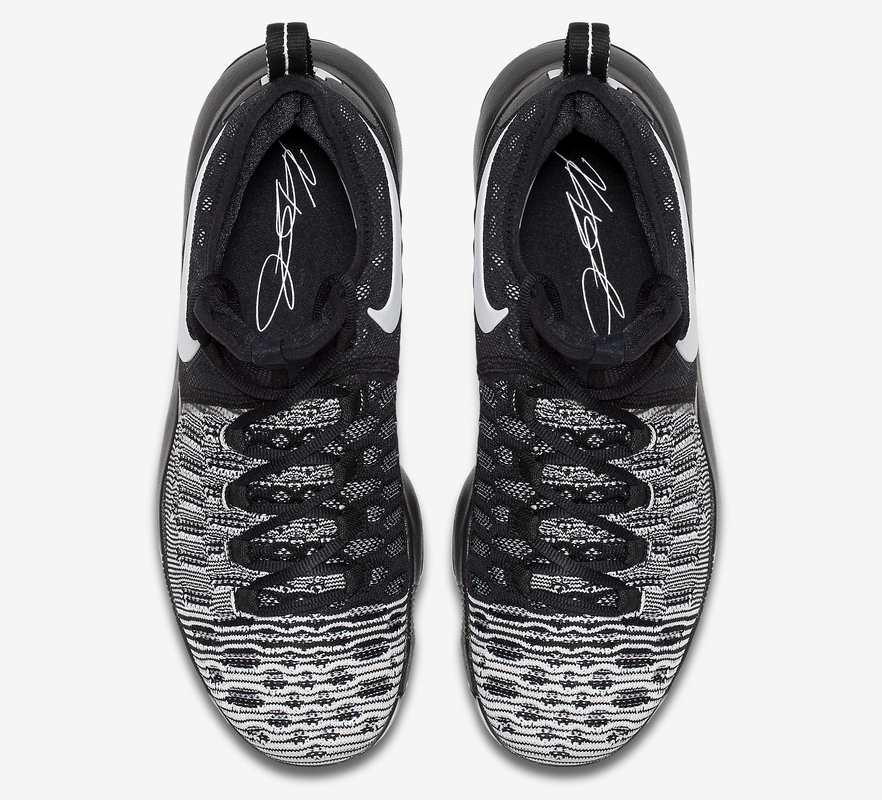 Nike KD 9 Mic Drop Black White Release Date