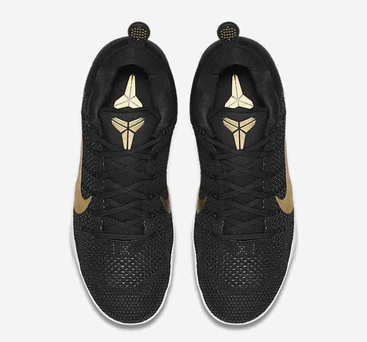 Nike Kobe 11 Elite GCR Black Gold 885869-070-