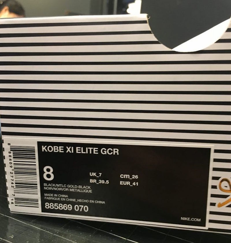 Nike Kobe 11 Elite GCR Great Career Recall