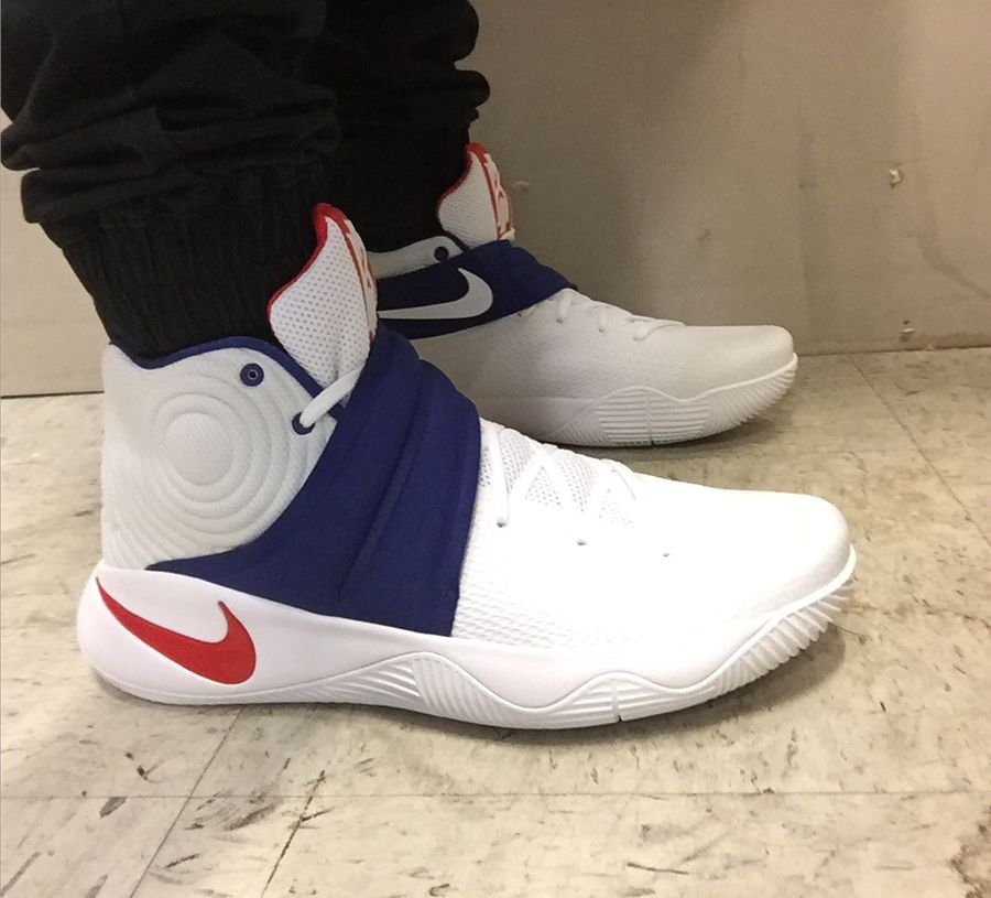 Nike Kyrie 2 4th of July On Foot