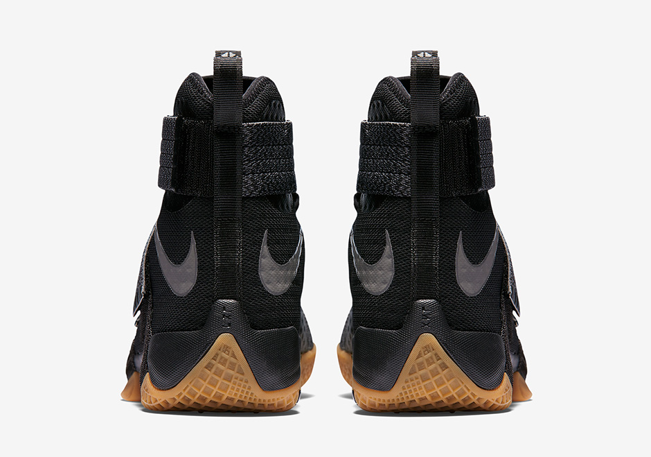 Nike Zoom LeBron Soldier 10 Black Gum Strive for Greatness