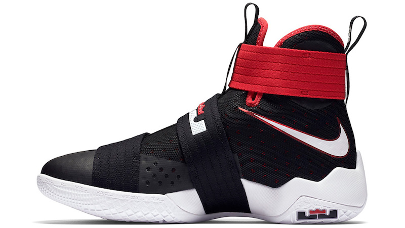 lebron soldier red and black