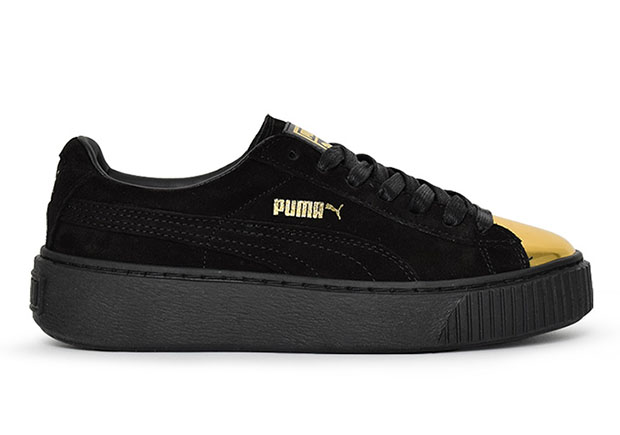 PUMA Suede Platform Gold Toe Pack - Sneaker Bar Detroit