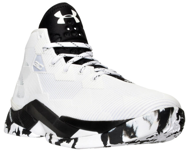 stephen curry shoes 2.5 silver