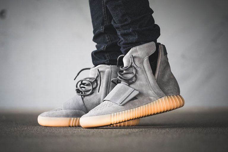 yeezy 750 grey on feet