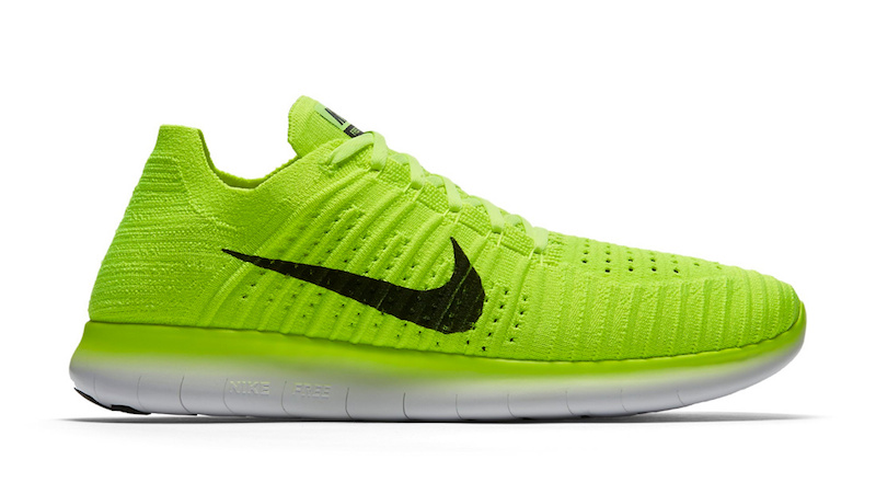Nike Free RN Flyknit Medal Stand Volt 2016 Olympics