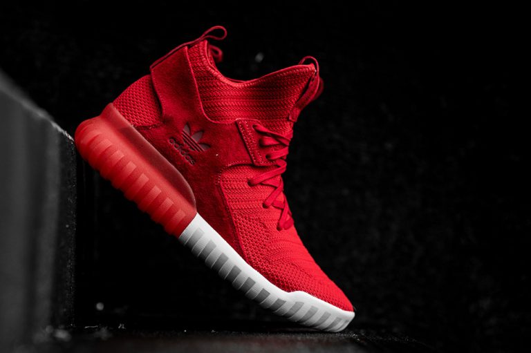 adidas Tubular X Primeknit Scarlet Red - Sneaker Bar Detroit