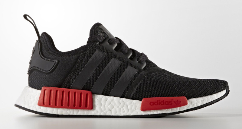adidas NMD Black Red White - Sneaker 