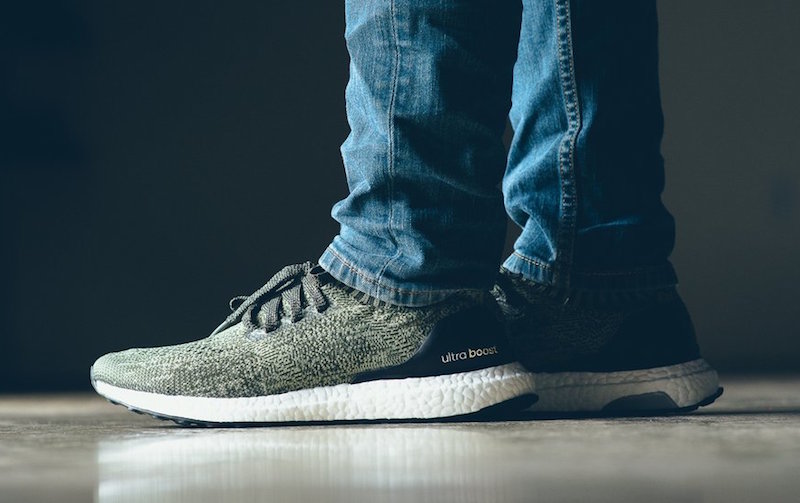 ultra boost uncaged on foot