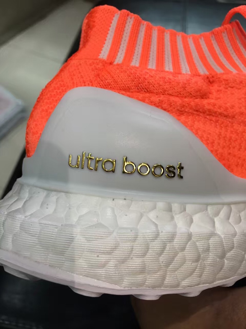 Orange adidas Ultra Boost Uncaged Sample Sherbet