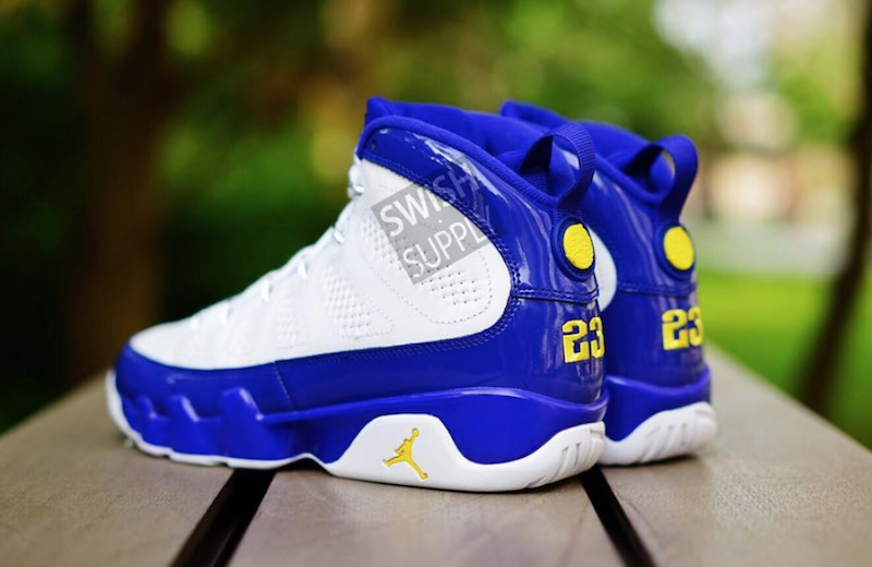 blue and yellow 9s