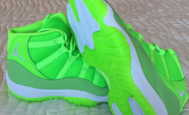 volt green sneakers