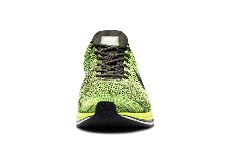 Nike Flyknit Racer Volt Sequoia