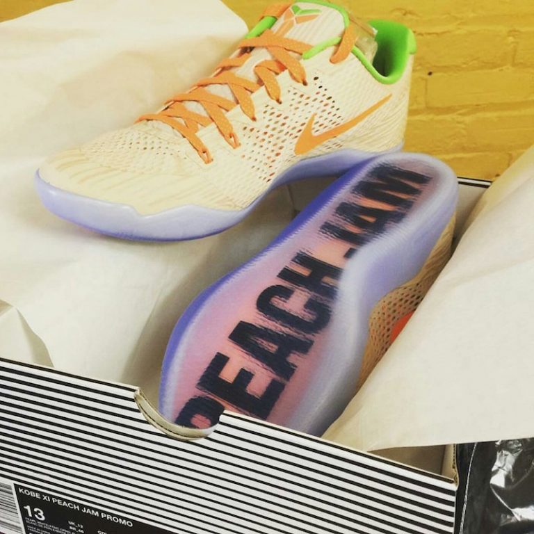 Nike Kobe 11 Peach Jam Sneaker Bar Detroit