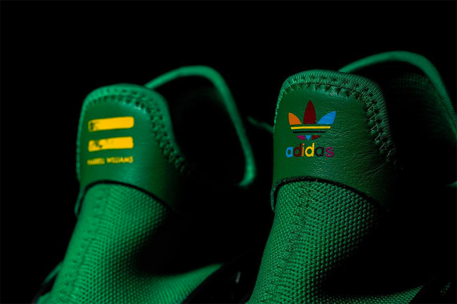 Pharrell adidas NMD HU Green