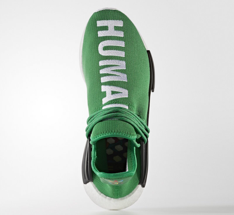 Pharrell adidas NMD Human Race Green