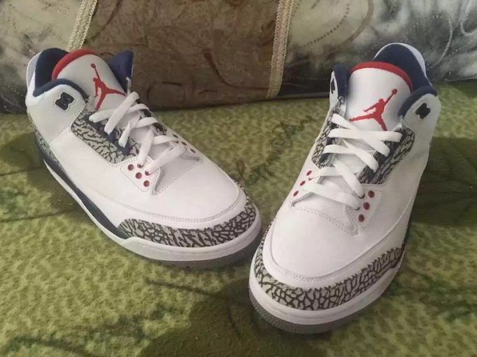 nike jordan 3 true blue