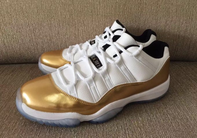 Air Jordan 11 Low White Gold Olympic - Sneaker Bar Detroit