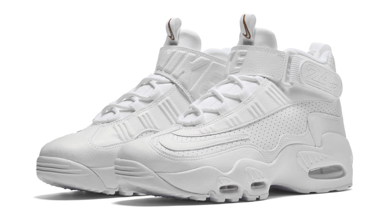 all white griffey shoes