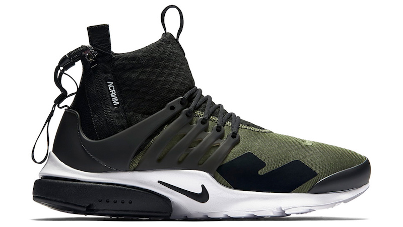 Peuter zonne Nu al ACRONYM x Nike Air Presto Olive Release Date - Sneaker Bar Detroit