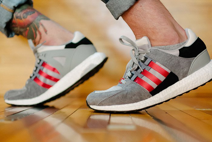 adidas EQT Support 93 16 Boost Grey Red