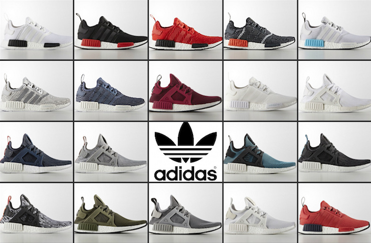 adidas nmd all colors 