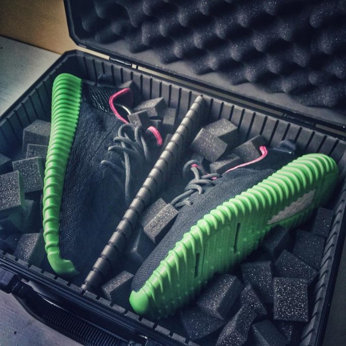 yeezy black solar red