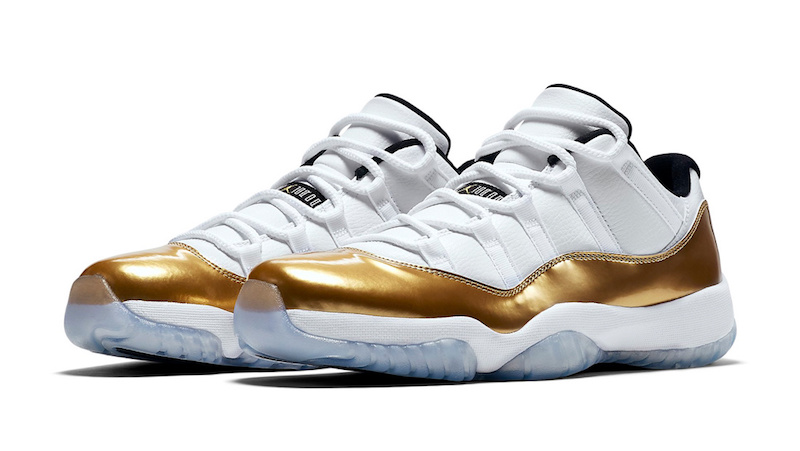 white and gold 11 low