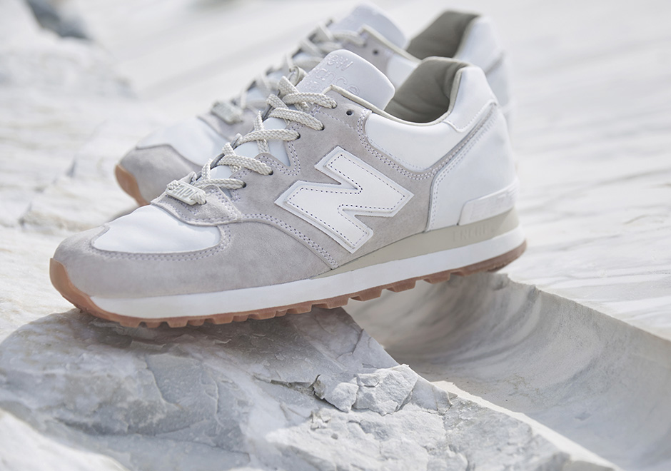 END New Balance 575 Marble White
