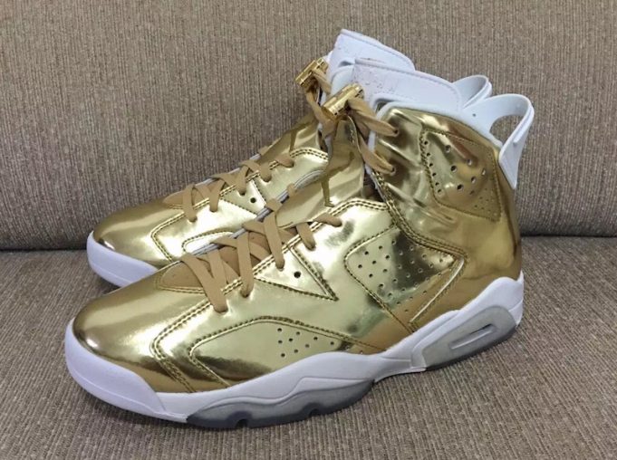 Air Jordan 6 Pinnacle Metallic Gold Release Date - SBD