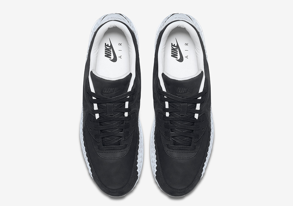 Nike Air Max 90 Woven Black White 833129-003