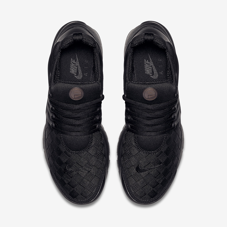 Nike Air Presto Woven Triple Black 