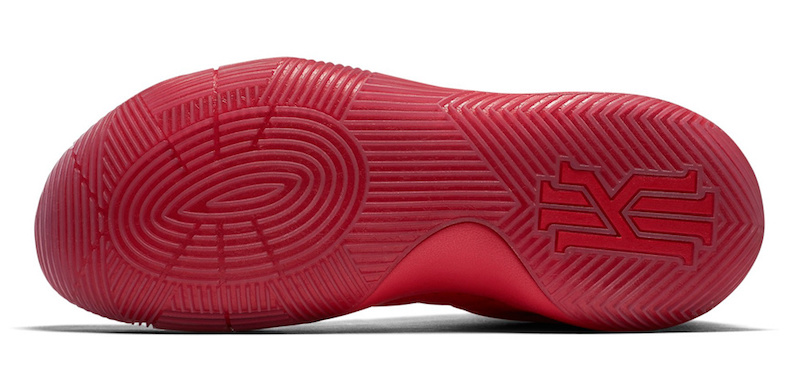 Kyrie 2 red outlet and gold