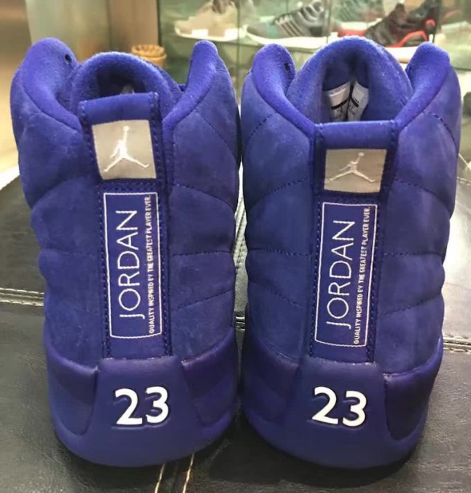 jordan 12 blue suede for sale